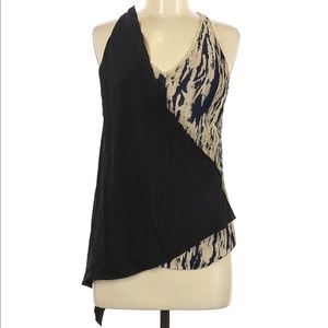 3.1 Phillip Lim Sleeveless Draped Blouse